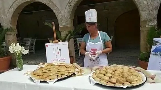 Datça'nın yöresel lezzetleri 250 yıllık konakta tanıtıldı