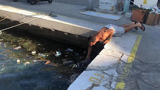 Datça Yat Limanı'nda çevre ve deniz kirliliği