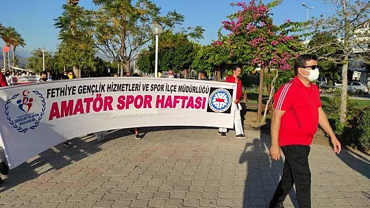 Amatör Spor Haftası Kortej Yürüyüşü ile başladı