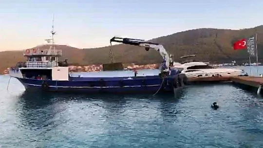 Deniz dibindeki duvarlar gün yüzüne çıktı