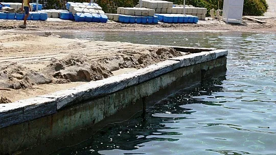 Deniz dibindeki utanç duvarı Bakanlığı harekete geçirdi