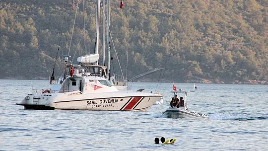 Denizde kayıp ihbarı sonrası arama