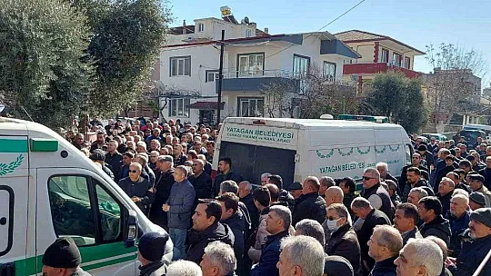 DEPREMDE ÖLEN MUĞLALI ÖĞRETMEN VE AİLESİ TOPRAĞA VERİLDİ