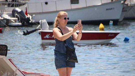 Dev gemi bin 411 yolcusuyla Bodrum'a geldi