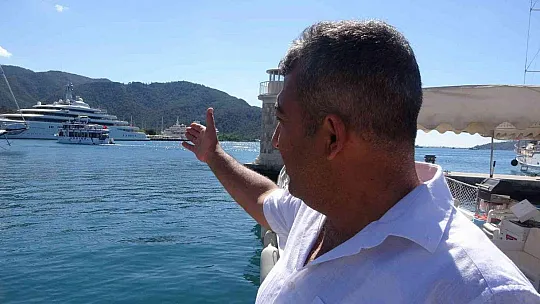Dev yolcu gemisi Marmaris Limanı'na demir attı