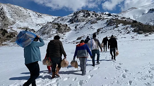 Yaban hayatına destek verdiler