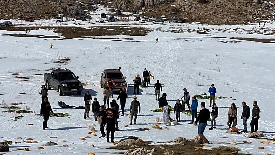 Yaban hayatına destek verdiler