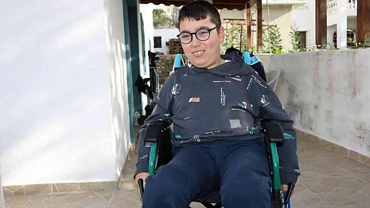 Doruk, tekerlekli sandalyesine kavuştu