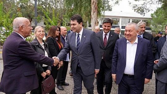 DP LİDERİ UYSAL, KARACA'YI ZİYARET ETTİ