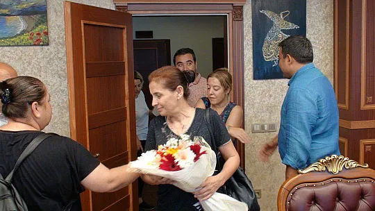 6 NOKTA KÖRLER DERNEĞİNDEN, KAYMAKAM BALCI'YA ZİYARET