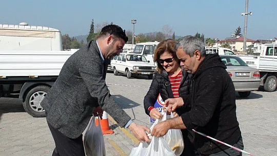 DEPREMZEDELER İÇİN 'ASKIDA SEBZE, MEYVE' UYGULAMASI BAŞLATILDI 