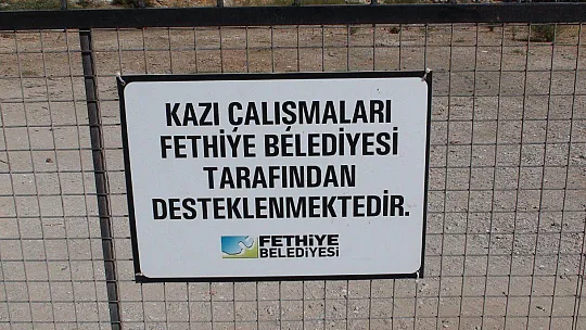 FETHİYE KALESİ KAZI ÇALIŞMALARI DEVAM EDİYOR