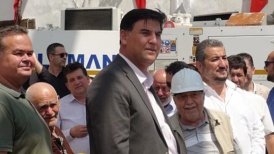 İncirköy Cami Temel Atma Töreni Yapıldı