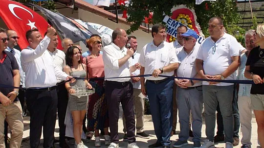 GENEL BAŞKAN İNCE İLÇE BİNASI AÇILIŞINA KATILDI