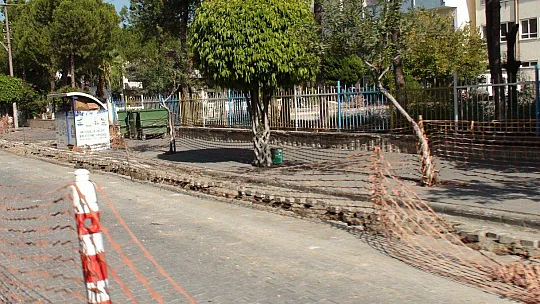 GAFFAR OKKAN CADDESİNDE ÇALIŞMALAR DEVAM EDİYOR