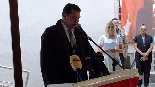 YENİ ADLİ YIL TÖRENLE BAŞLADI