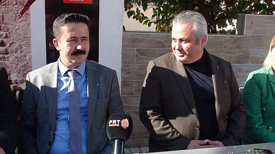 BAŞKANLARDAN CHP İLÇE TEŞKİLATINA ZİYARET