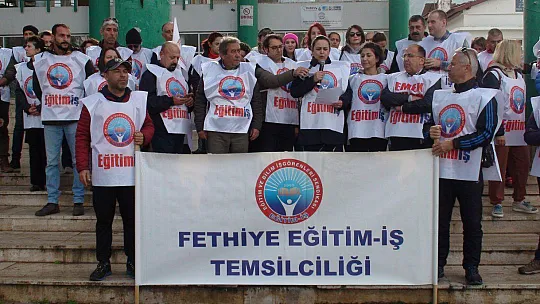 ÖĞRETMENLERDEN İŞ BIRAKMA EYLEMİ