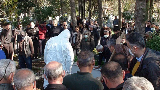 SAĞLIK MEMURU MUZAFFER KILINÇ SON YOLCULUĞUNA UĞURLANDI