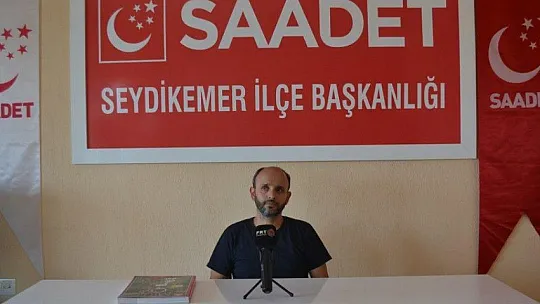 Başkan Aziz Güzel 'Saadet Partisi'ni birinci parti yapacağız'