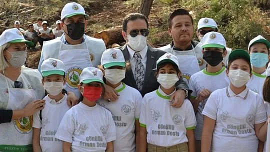 Fethiye'de 5 bin fidan toprakla buluştu