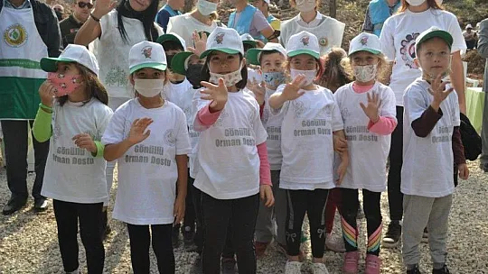 Fethiye'de 5 bin fidan toprakla buluştu