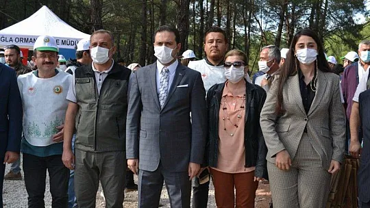Fethiye'de 5 bin fidan toprakla buluştu