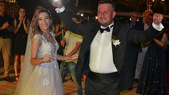 Ali Fatih Çoban rüya gibi bir düğünle dünya evine girdi