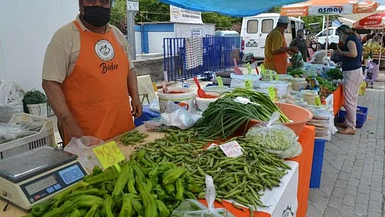 Semt Pazarları Fethiye'de de kuruldu 
