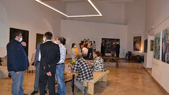 Likya Sanat Yolu resim sergisi düzenlendi