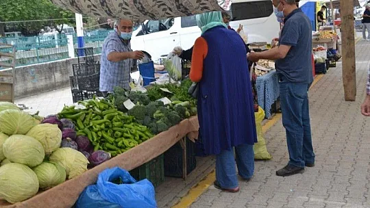 Semt Pazarları Fethiye'de de kuruldu 