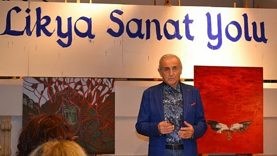 Likya Sanat Yolu resim sergisi düzenlendi