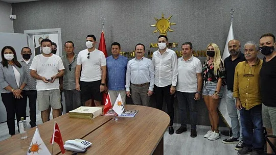 Fethiye Beşiktaşlılar Derneğinden Ak Parti'ye Ziyaret