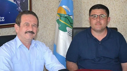 Ak Parti Başkan Öztürk, Yeni Başkan Kökten'e 'Hayırlı Olsun' Ziyaretinde Bulundu