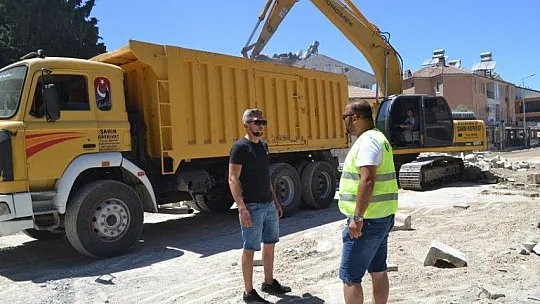 Hafriyat işlerini Şahin Şirketi üstlendi