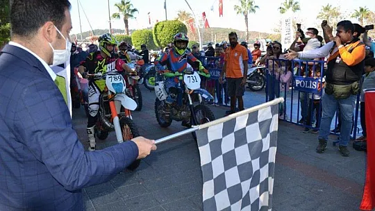 Enduro ve ATV yarışının startı verildi