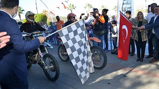 Enduro ve ATV yarışının startı verildi
