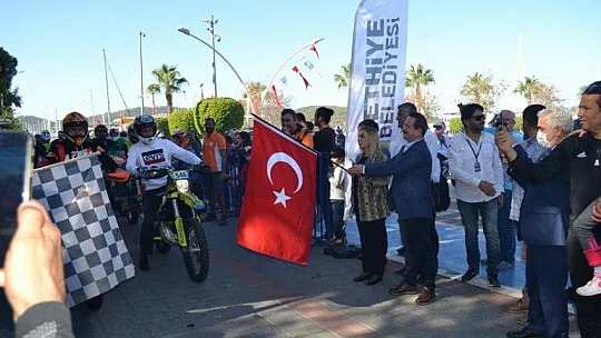 Enduro ve ATV yarışının startı verildi