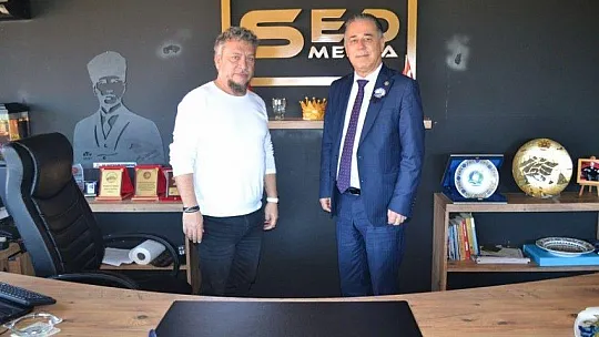 Milletvekili Özcan'dan SED Medya'ya ziyaret