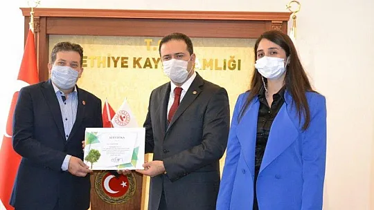 Muhtarlara sertifikaları verildi