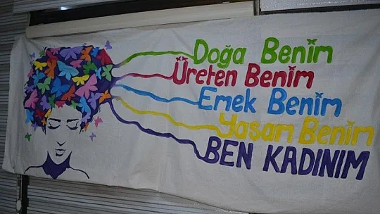 8 Mart'ta mor zincir oluşturacaklar