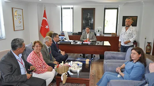 EGF Yönetim Kurulu'ndan Başkan Karaca'ya ziyaret