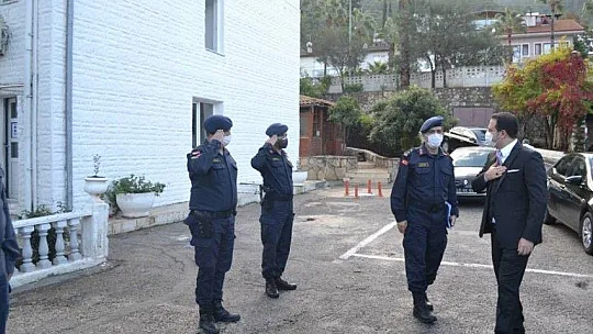 Kaymakam Fırat'tan stant ziyareti