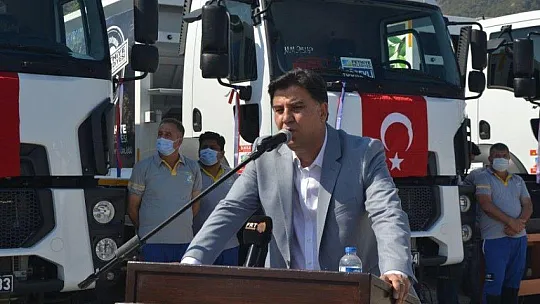 Fethiye Belediyesi araç filosuna 38 adet yeni araç kattı