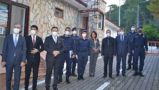 Kaymakam Fırat'tan stant ziyareti