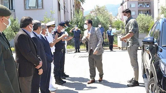 Kaymakamdan Şehit Ailelerine Bayram Ziyareti