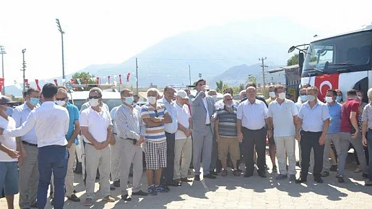 Fethiye Belediyesi araç filosuna 38 adet yeni araç kattı