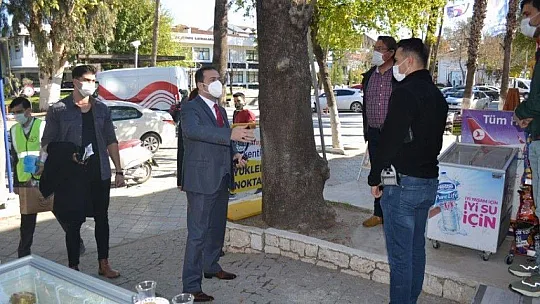Kaymakam Fırat, 'Fethiye'yi maviye dönüştürelim'