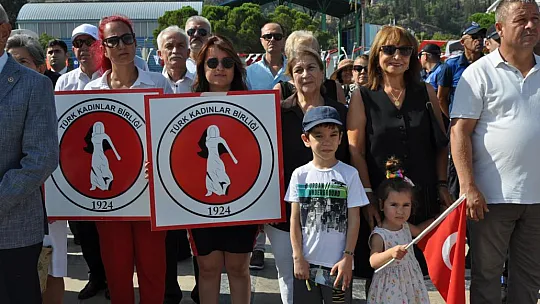 30 Ağustos Zafer Bayramı Fethiye'de Törenle Kutlandı