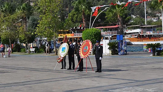 30 Ağustos Zafer Bayramı Fethiye'de Törenle Kutlandı